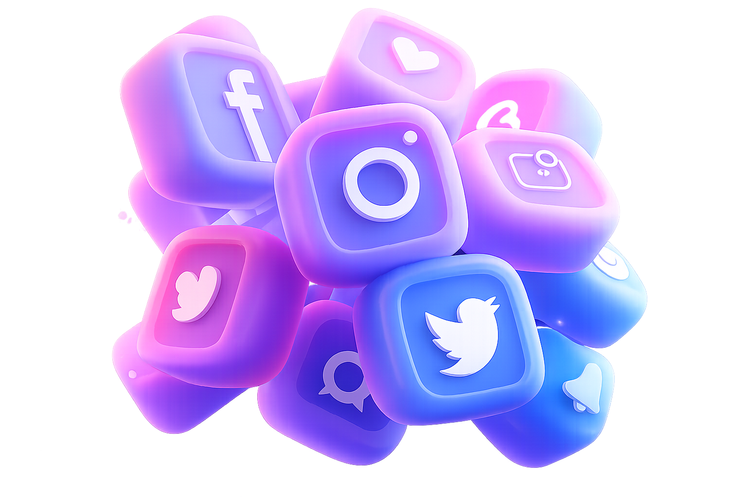 Social media content calendar and community management