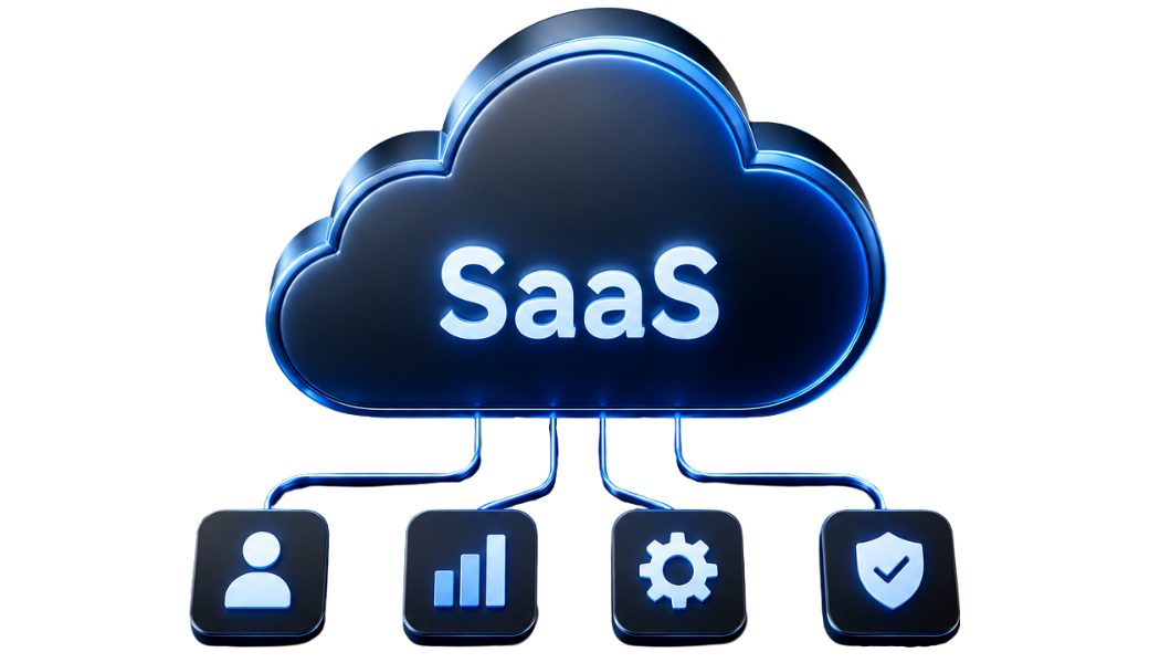 SaaS platform architecture and product dashboard